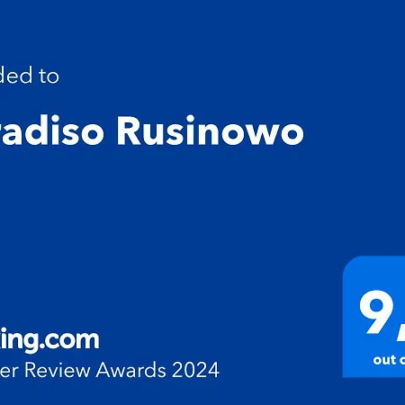 Apartment Paradiso Rusinowo (Slawno)